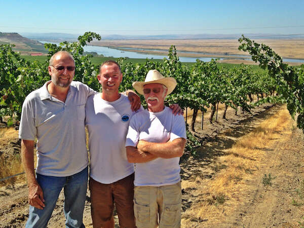 Kent Waliser (Sagemoor Vineyard), Gilles Nicault, Randy Dunn