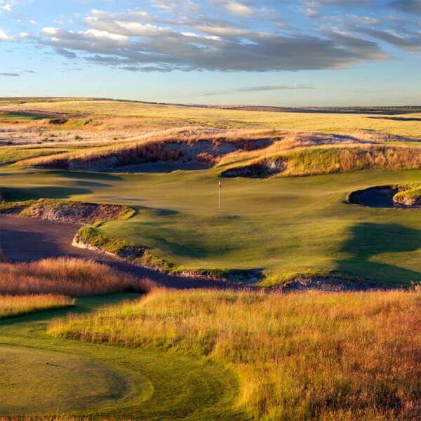 View of green at Wine Valley Golf