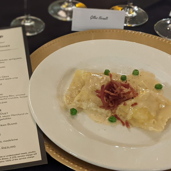 Delicious ravioli
