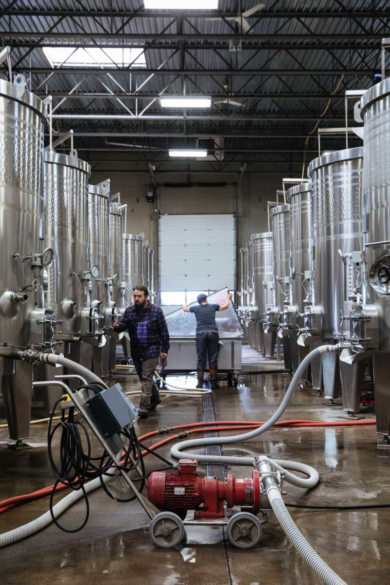 Stainless steel tanks