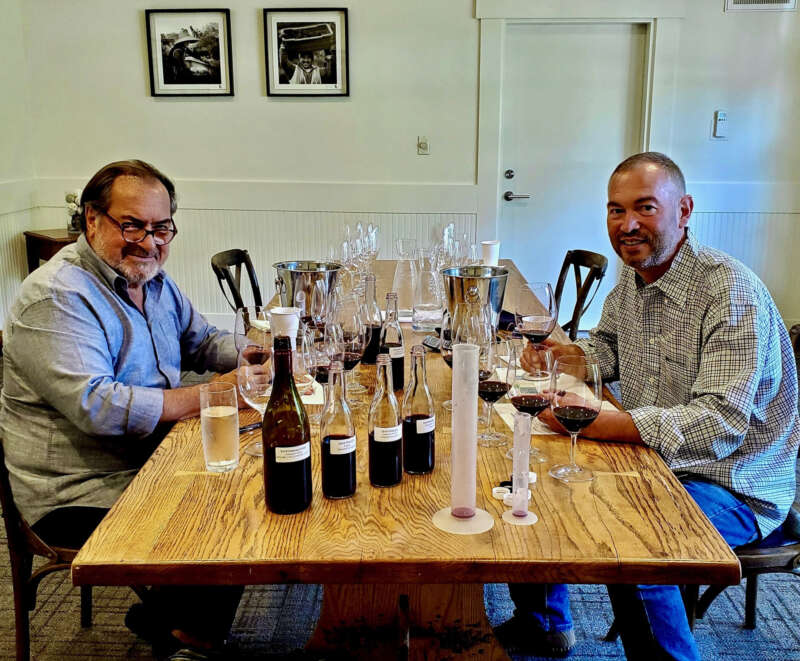 Michel Rolland and Gilles Nicault